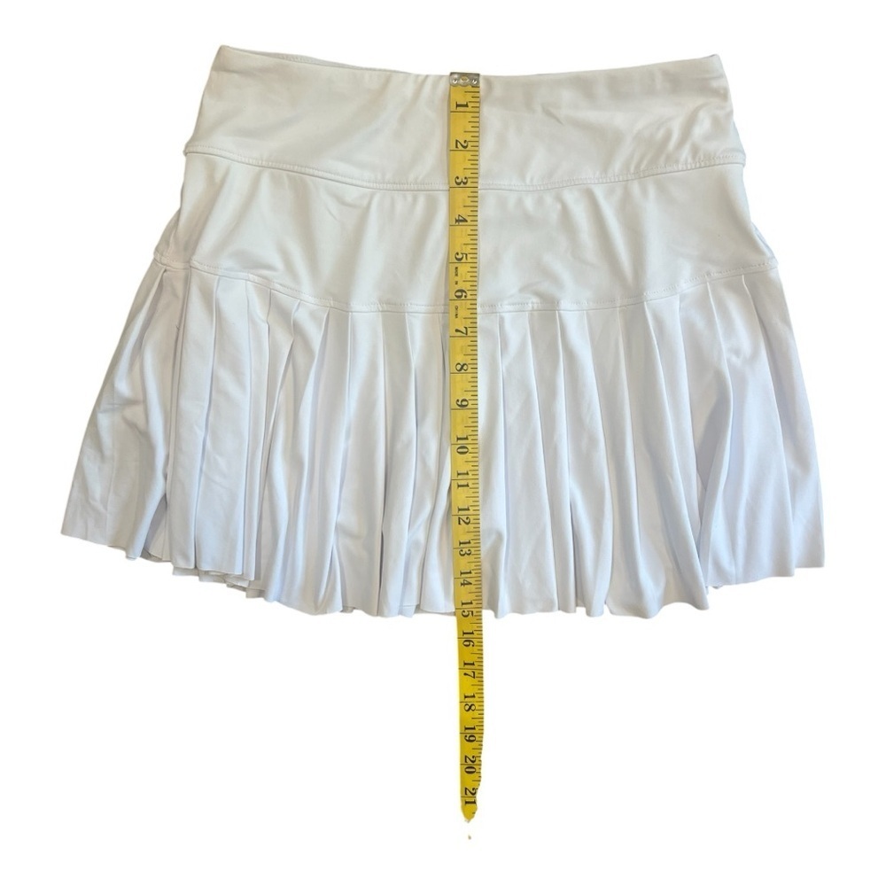 KYODAN White Hinge Pleated Skirt/Skort Size M - Picture 7 of 8
